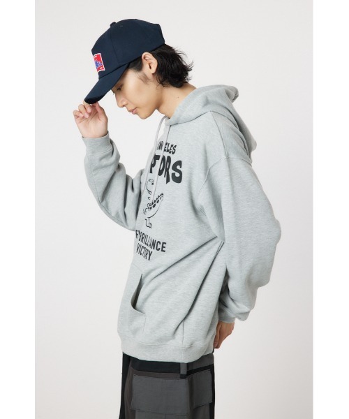 urban sophistication ホワイトパーカー　フーディー XL Right-on パーカー 「Hollywood athletic co」アフター