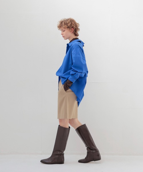 DRESSLAVE ブラウス シャツ new model asymmtric shirt(ニュー