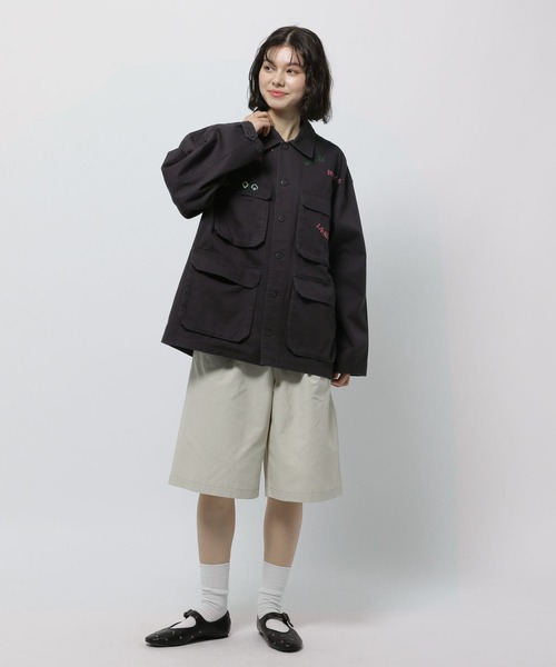 ブラウス シャツ ミリタリーチャンキーシャツ レディース Johnbull ブラウス シャツ ミリタリーチャンキーシャツ