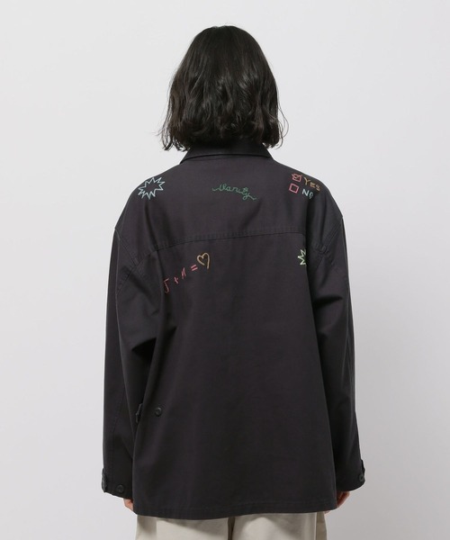 【CELINE】SNSで話題！lady's ミリタリーシャツ ジャケット RC055364F-07MR_1_SS25_P1_M.jpg