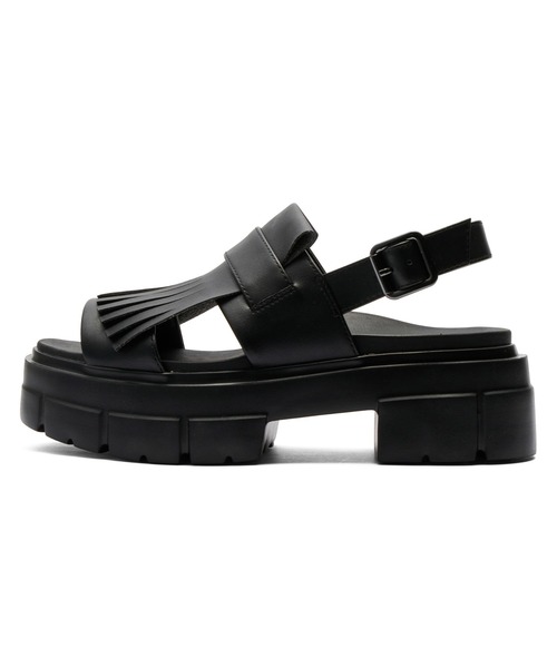 アクアズーラ AQUAZZURA フリンジサンダル 35.5