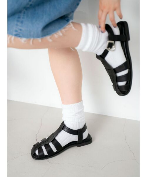 ungrid サンダル Ungrid サンダル フラットサンダル レディース : ZOZOTOWN Yahoo