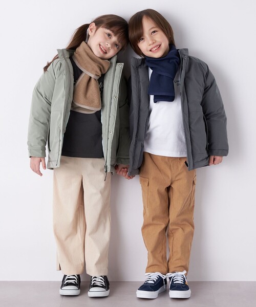 SHIPS any 「SHIPS any」 「KIDS」ブルゾン - ライトグリーン キッズ
