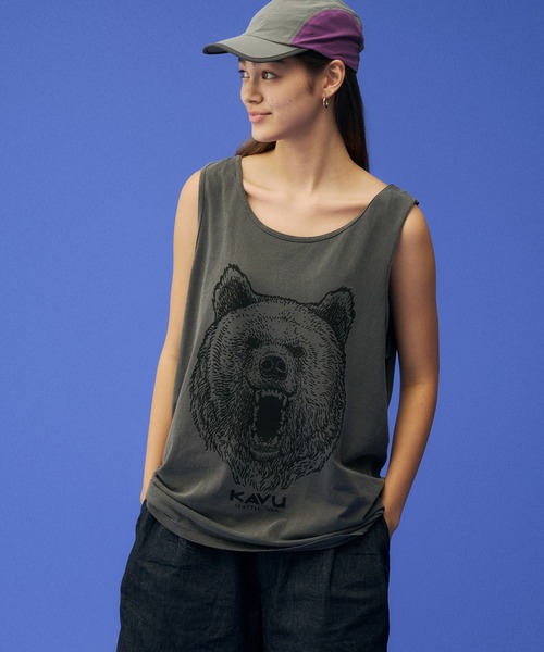 KAVU（カブー） タンクトップ Bear Tanktop/ベアタンクトップ メンズ