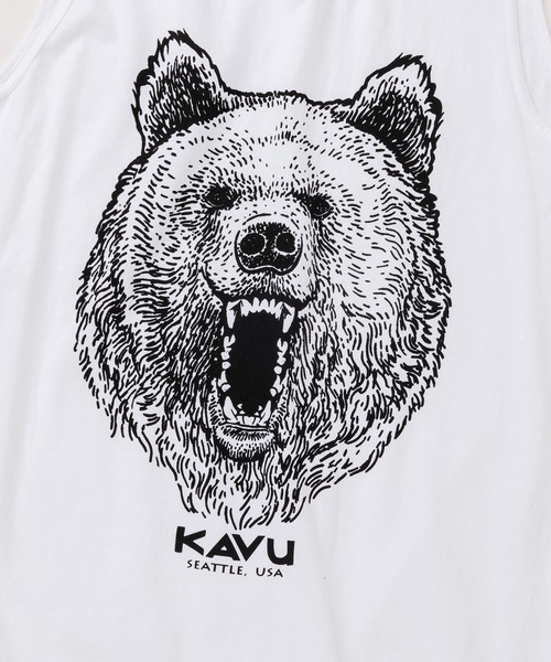 KAVU タンクトップ KAVU/カブー Bear Tanktop/ベアタンクトップ