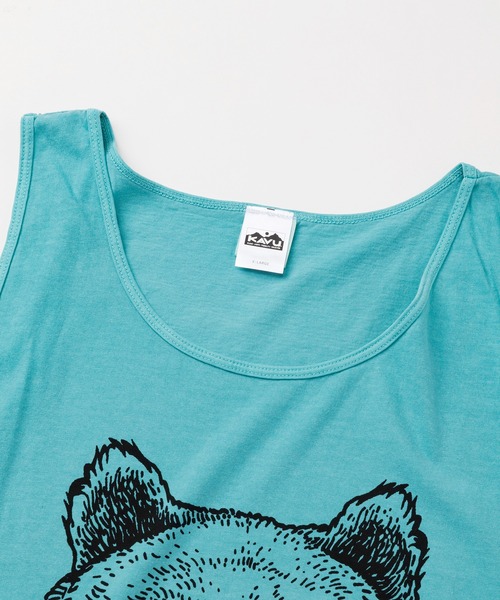 KAVU タンクトップ KAVU/カブー Bear Tanktop/ベアタンクトップ