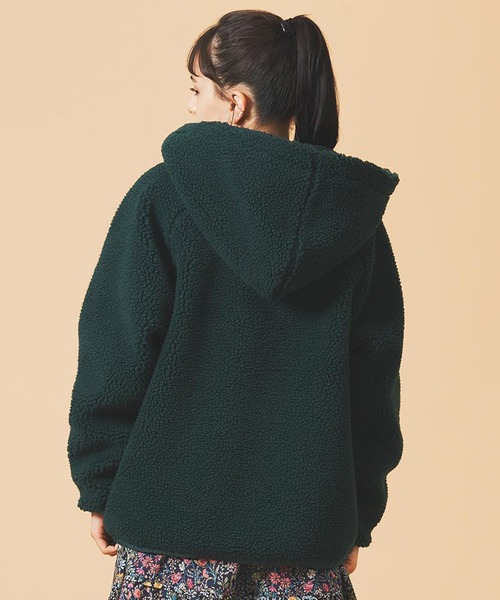 「MILKFED.」 ジップアップブルゾン S ベージュ レディース_画像5
