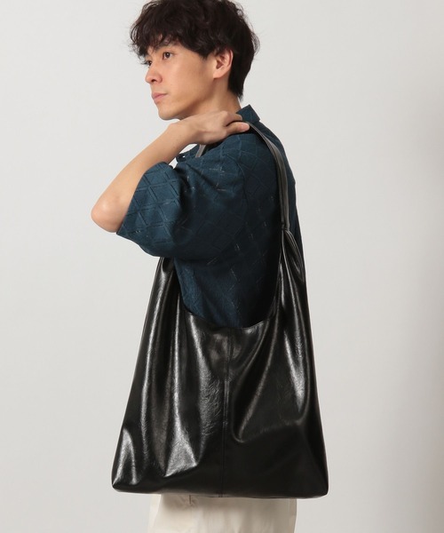 LAKOLE（ラコレ） トートバッグ フェイクレザーソフトトートバッグ