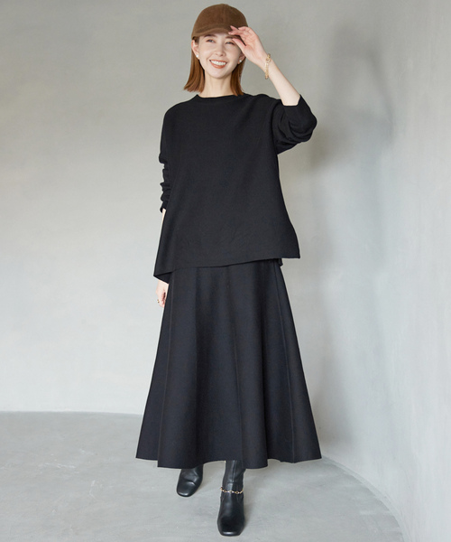 美品　SLOBE IENA グレー 長袖ニット SLOBE IENA 「SLOBE IENA」 長袖ニット - グレー レディース