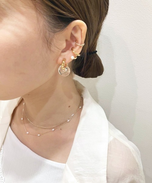ete ゴールド フープイヤリング Earrings（イヤリング） ｜ ete／ete bijoux | エテ