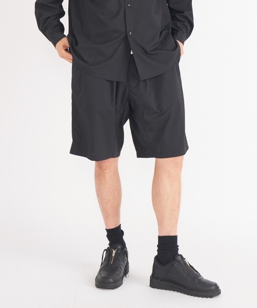 【WHITE MOUNTAINEERING】ツータックショートパンツ WHITE MOUNTAINEERING ホワイトマウンテニアリング 22SS