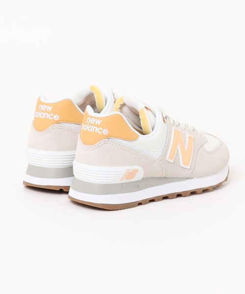 New Balance★国内発送★574 Core / WL574 BEIGE/ORNG NEW BALANCE】 ニューバランス WL574COR(B) WL574 WL574COR