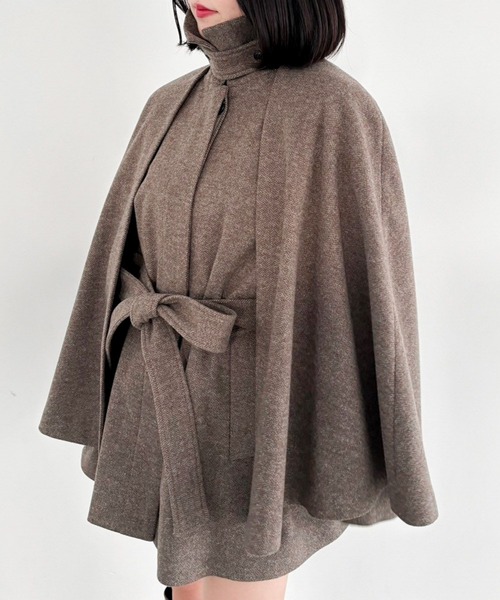 「Heather」 ステンカラーコート FREE ブラウン系その他 レディース_画像2