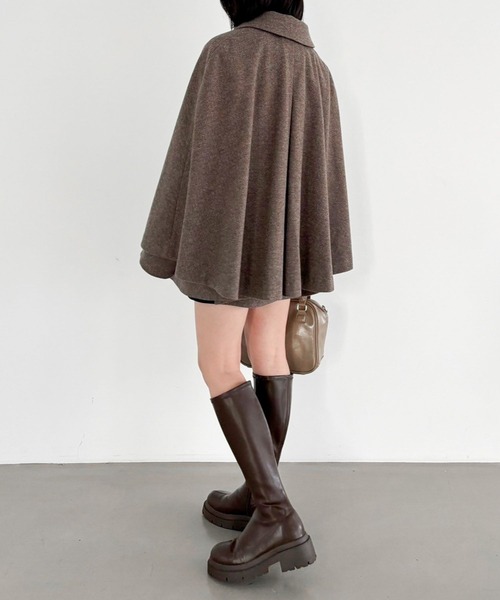 「Heather」 ステンカラーコート FREE ブラウン系その他 レディース_画像5