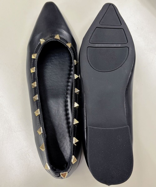 TOD’s スタッズ付き黒ポインテッドトゥパンプス SALE】パンプス ハイヒール ポインテッドトゥ スタッズ