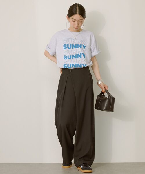 Hhalic エイチホリック　タックパンツ AMERICAN HOLIC｜タックワイドパンツ | Rakuten Fashion(楽天