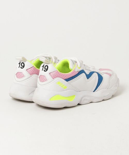 MSGM 「MSGM」 ローカットスニーカー 35 ホワイト レディース