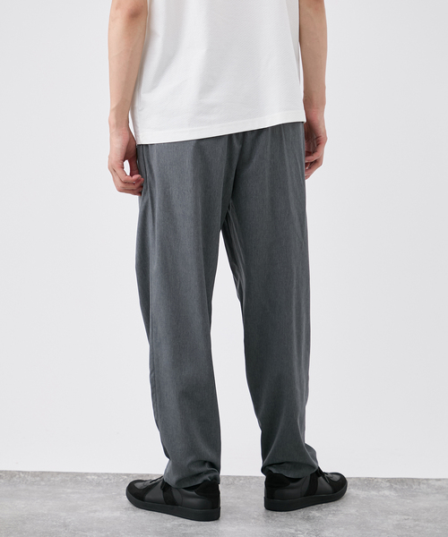 wax✖️BLUCO パンツ グレー XL B.C STOCK スラックス 「洗える/UVカット/防シワ」COOLFIBER