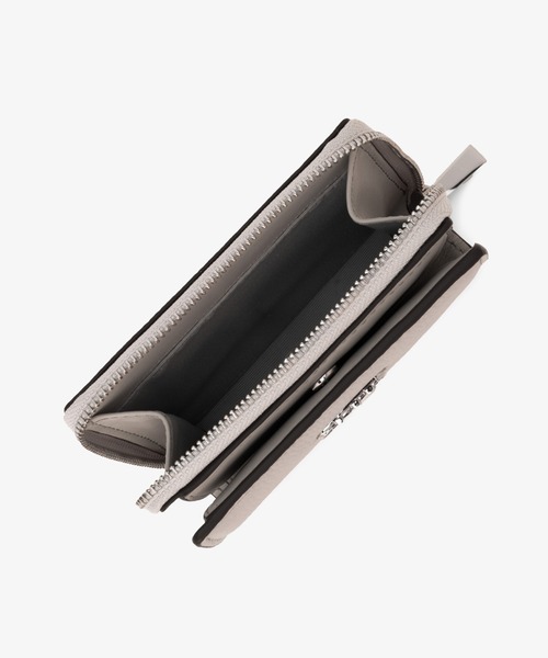 ■MICHAEL KORS■EMPIRE バイフォールド ジップ ウォレットS EMPIRE(エンパイア) ペブルレザー トライフォールド ジップ