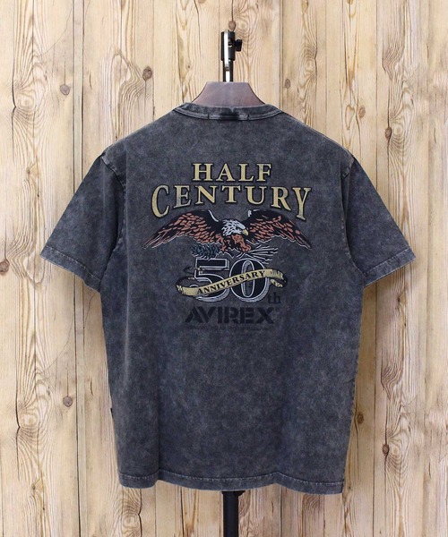 AVIREX tシャツ HALF CENTURY ANNIV. TEE メンズ レディース