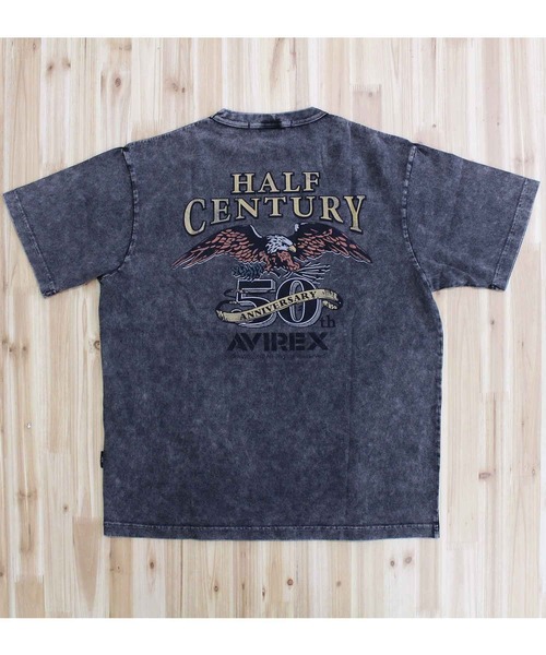AVIREX tシャツ HALF CENTURY ANNIV. TEE メンズ レディース