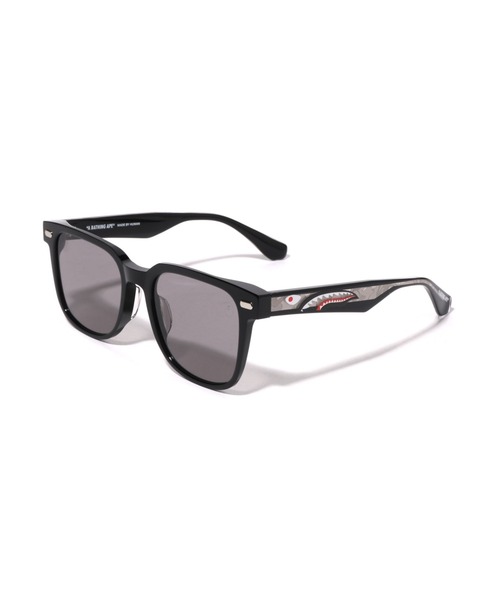 A BATHING APE ブラックサングラス　メガネ A BATHING APE（アベイシングエイプ） サングラス SHARK SUNGLASSES #4