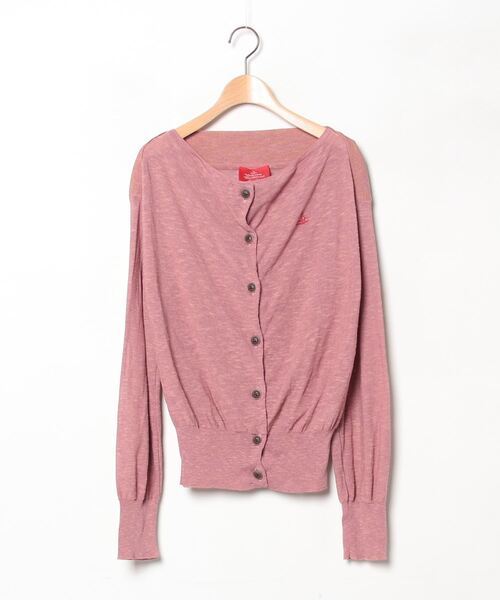 「Vivienne Westwood red label」 ニットカーディガン 00 ピンク レディース