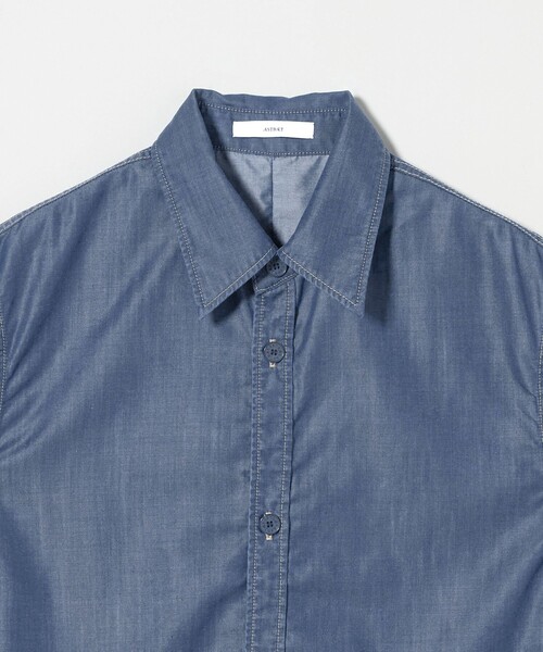 ブラウス シャツ 「ASTRAET」デニムライク ノースリーブシャツ レディース ASTRAET ブラウス シャツ 「ASTRAET」デニムライク ノースリーブ