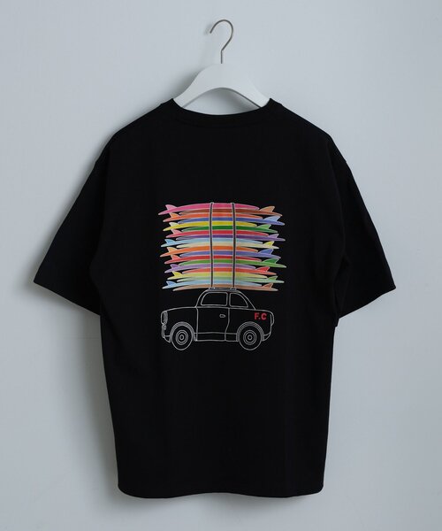 tシャツ 「Franklin Climbing」 サーフボード＆CARバックプリントTee メンズ レディース | Franklin Climbing | 08