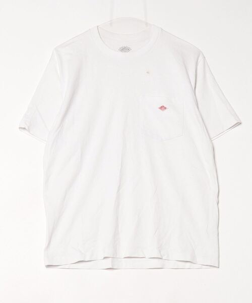 Danton 「DANTON」 半袖Tシャツ 38 ホワイト メンズ : ZOZOTOWN