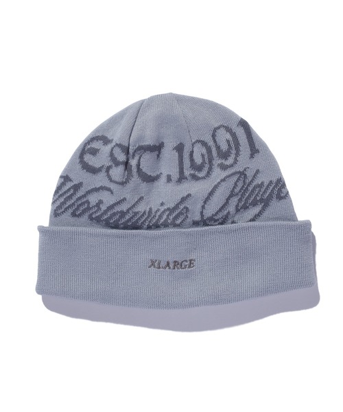 XLARGE（エクストラ ラージ） ニット帽 ニットキャップ EST.1991 CUFF