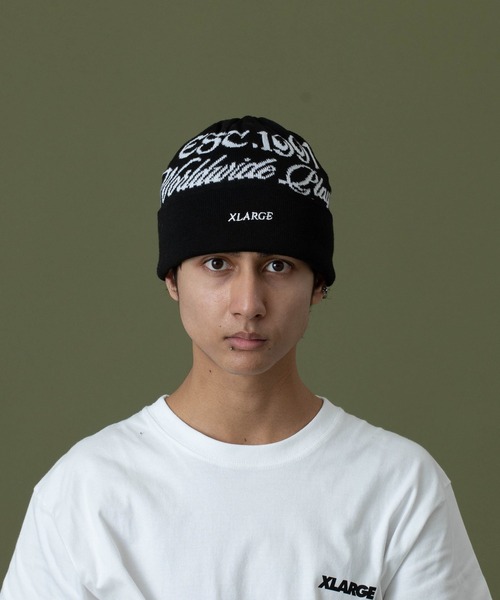 XLARGE（エクストラ ラージ） ニット帽 ニットキャップ EST.1991 CUFF