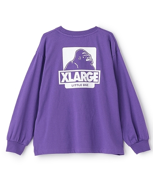 XLARGE KIDS（エクストララージ キッズ） tシャツ ロゴ＆OG長袖Tシャツ