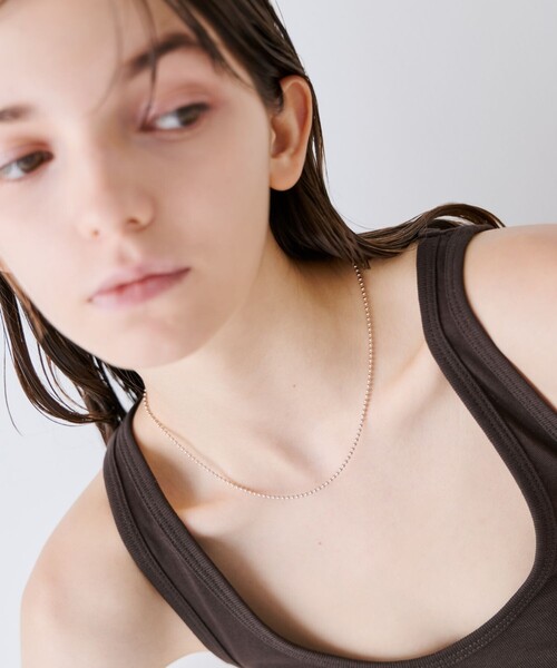 ete ネックレス ボールチェーン ユニセックス ギフト ★国内発送 ete ネックレス 「WEB先行発売」ボールチェーン レディース