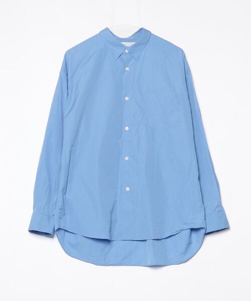 thomas mason ブルーシャツ THOMAS MASON 「THOMAS MASON」 長袖シャツ MEDIUM ロイヤル