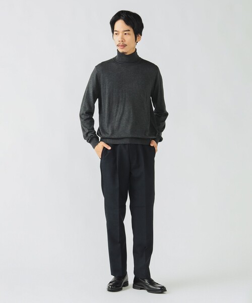 BEAMS HEART（ビームス ハート） セーター ニット 14ゲージ シルク混