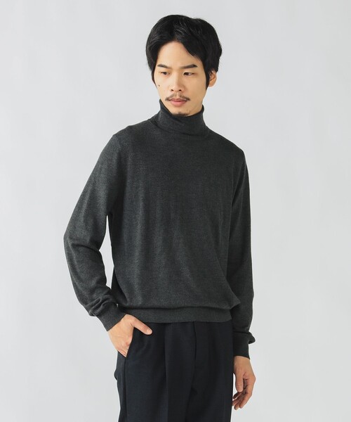 BEAMS HEART（ビームス ハート） セーター ニット 14ゲージ シルク混