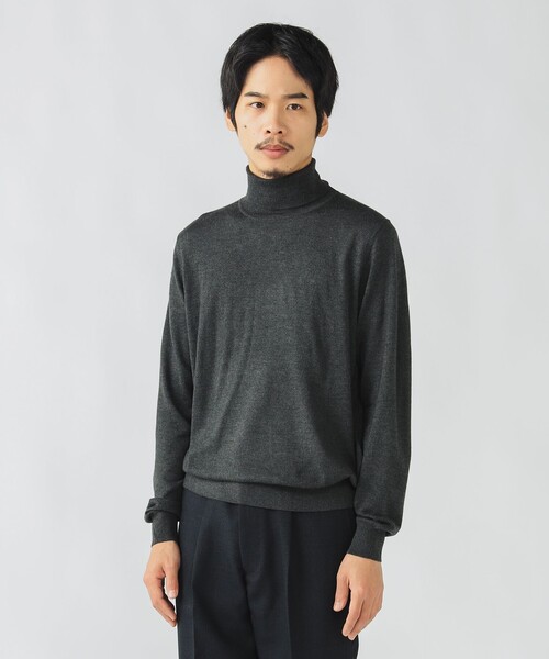 BEAMS HEART（ビームス ハート） セーター ニット 14ゲージ シルク混