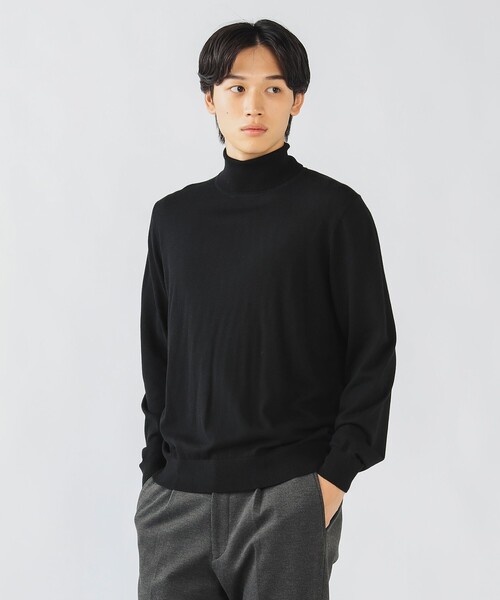BEAMS HEART（ビームス ハート） セーター ニット 14ゲージ シルク混