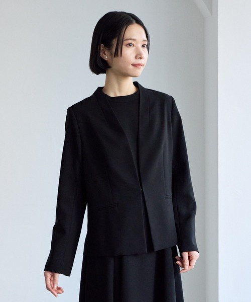AIMER（エメ） ジャケット ノーカラージャケット 「喪服・礼服