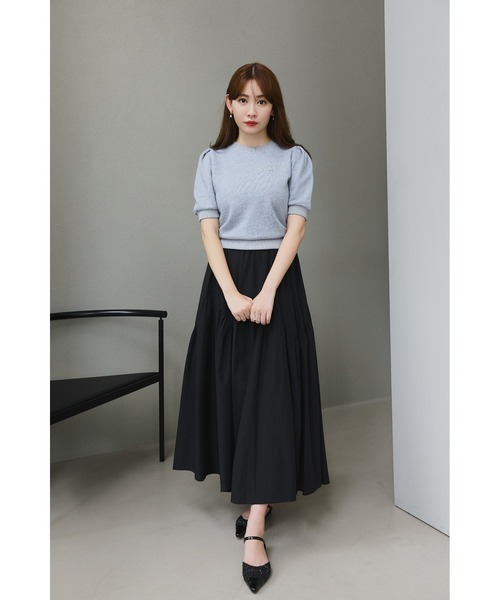 Her lip to トレーナー スウェット H Logo Puff-Sleeve