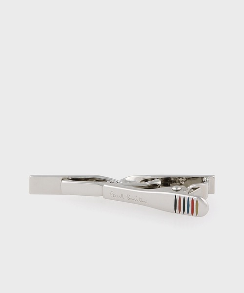 【未使用　袋　箱付】Paul Smith ネクタイピン カラフルストライプ Paul Smith（ネクタイピン）のフリマアイテム一覧
