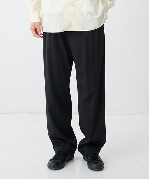 th products Wide Tapered Pants スラックス スラックス 「THE TOKYO/ザトウキョウ」Wide Tapered Pants メンズ