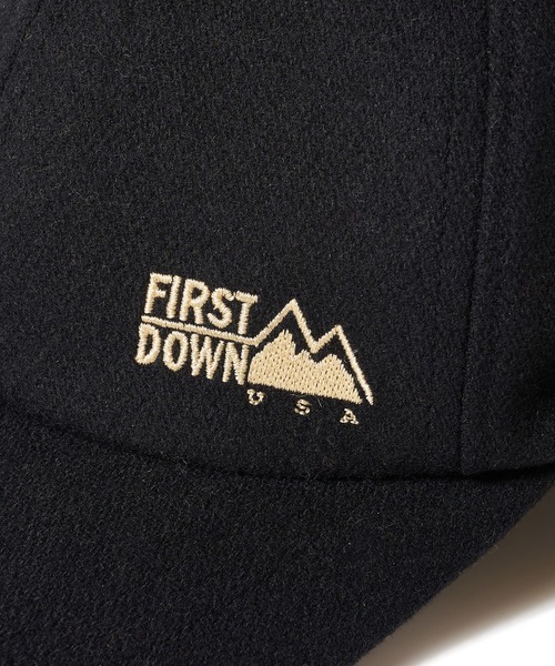 FIRST DOWN（ファーストダウン） キャップ 帽子 メルトン フライト