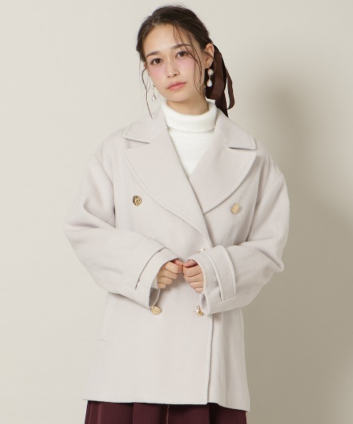 WILLSELECTION（ウィルセレクション） コート アウター ゴールドボタン