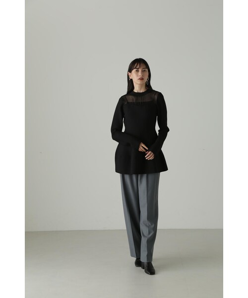 「JILL STUART」 長袖ニット FREE ブラック レディース_画像5