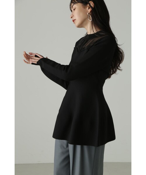 「JILL STUART」 長袖ニット FREE ブラック レディース_画像8