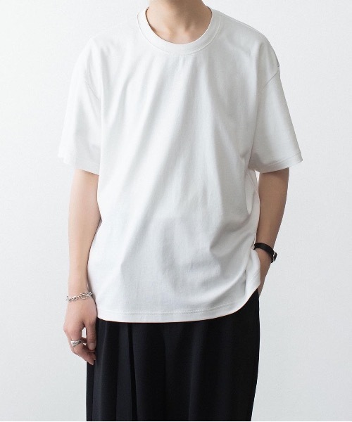 ATTACHMENT（アタッチメント） tシャツ コットン ダブルフェイス