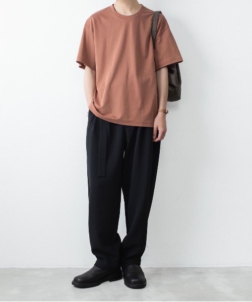 ATTACHMENT（アタッチメント） tシャツ コットン ダブルフェイス