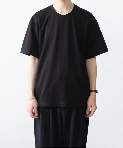 ATTACHMENT（アタッチメント） tシャツ コットン ダブルフェイス
